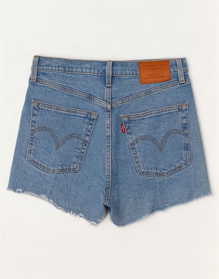 Женские джинсовые шорты Levi's Ribcage Medium W28 Синие, хлопок