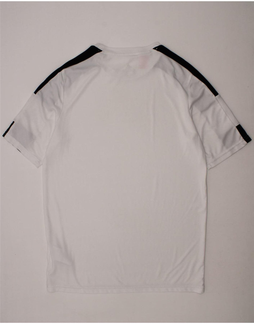 ADIDAS Boys Aeroready T-Shirt Top 15-16 Years White Polyester Vintage Adidas and Second-Hand Adidas from Messina Hembry 