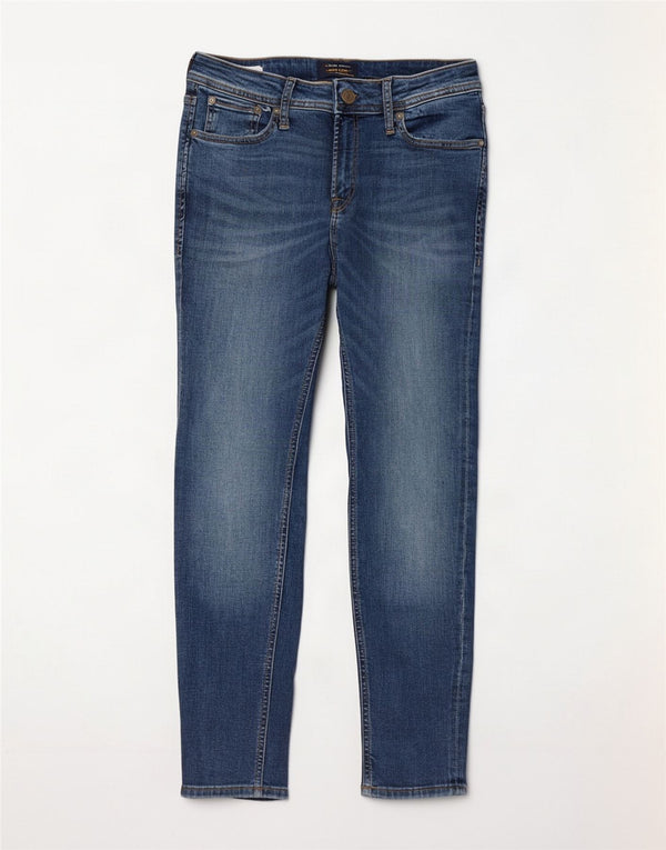 Мужские джинсы скинни Jack & Jones Liam W31 L30, темно-синий, хлопок