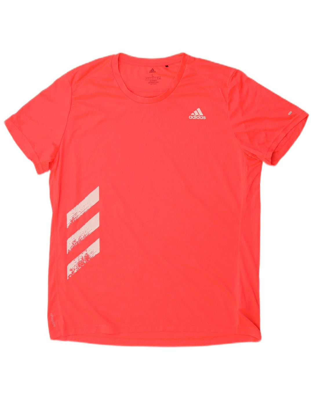 Мужская футболка Adidas Aeroready с рисунком, большой розовый полиэстер