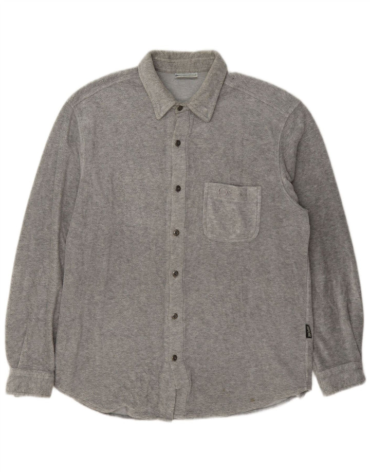 Мужская флисовая рубашка Sergio Tacchini XL серая