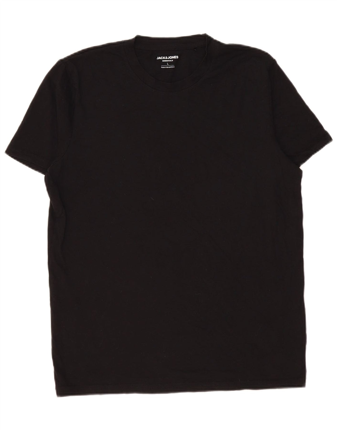 Мужская футболка Jack & Jones, большой черный хлопок