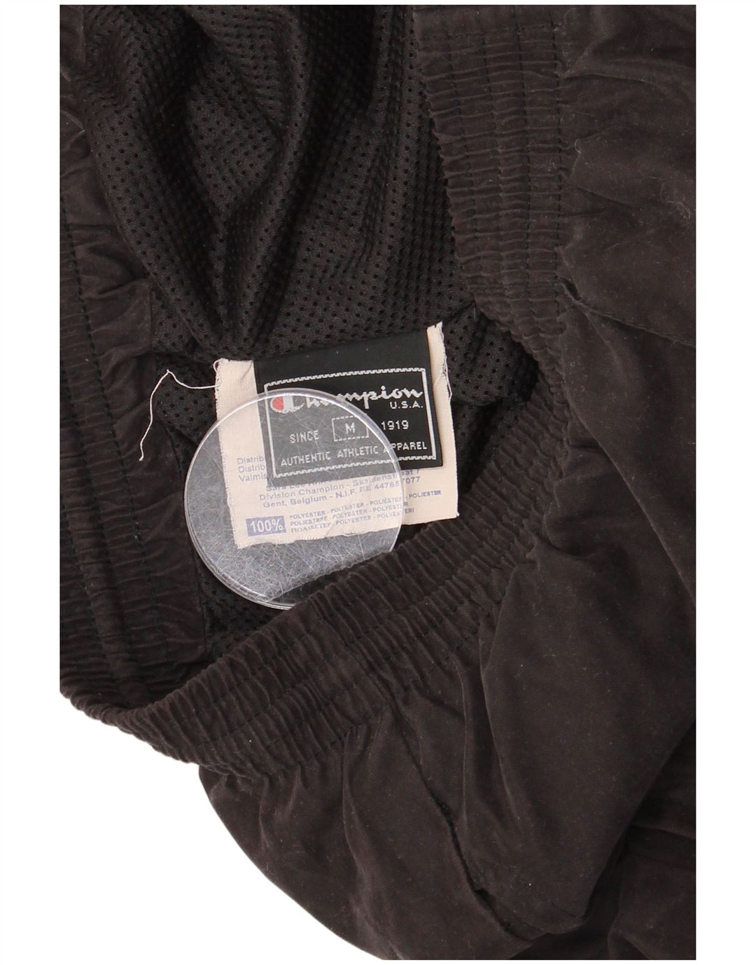 Мужские спортивные брюки CHAMPION, средний черный, полиэстер