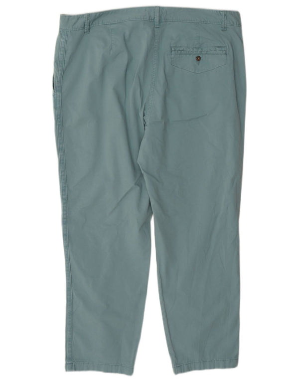 Женские зауженные брюки-чиносы Marks & Spencer UK 16, большие W36 L26, синие