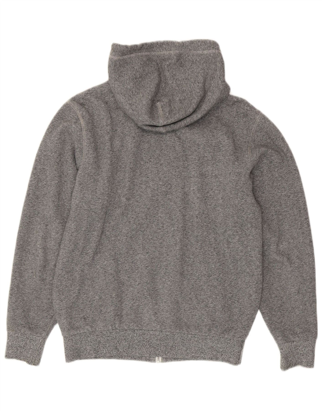 Мужской свитер с капюшоном на молнии Jack Wills, хлопок среднего серого цвета