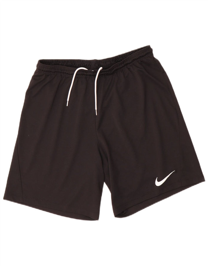 Мужские спортивные шорты Nike Dri Fit Slim Fit, большие черные из полиэстера