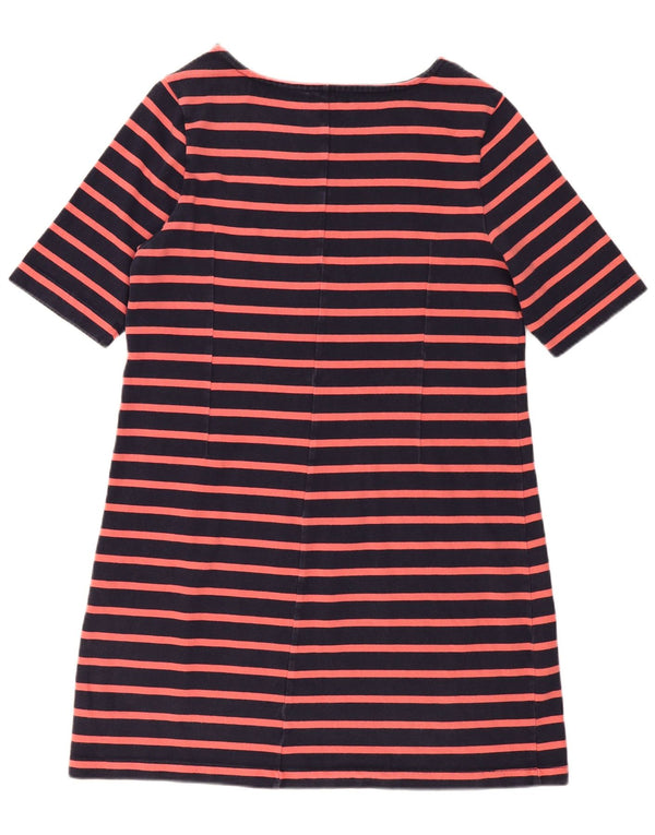 Женское платье-футболка Gap UK 18 XL Темно-синее в полоску