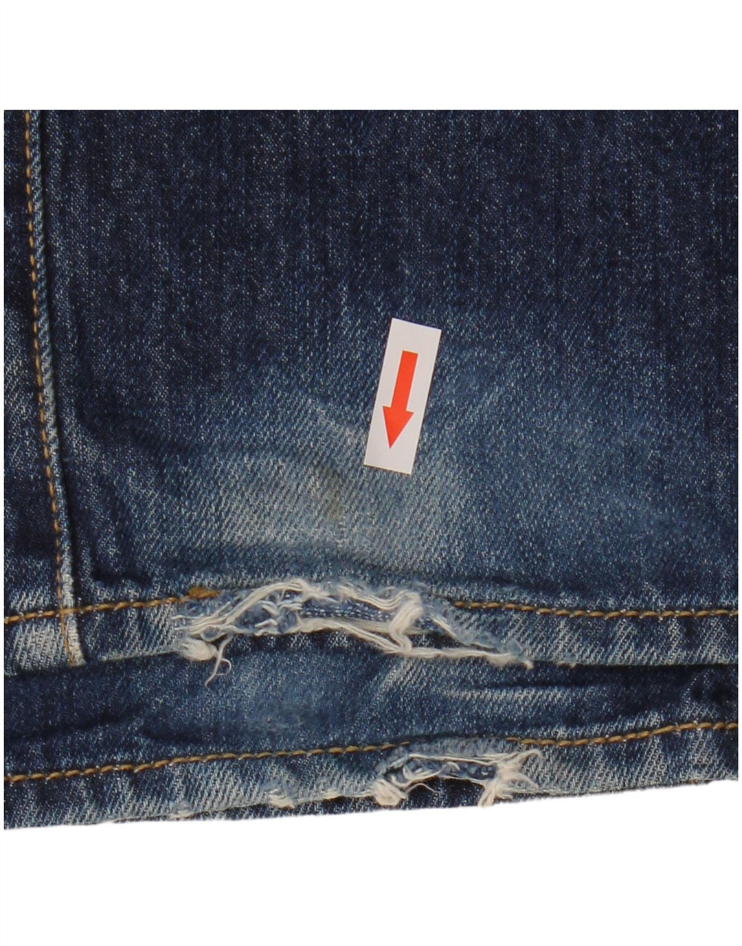 Мужские прямые джинсы Levi's 501 W34 L32 темно-синие, хлопок