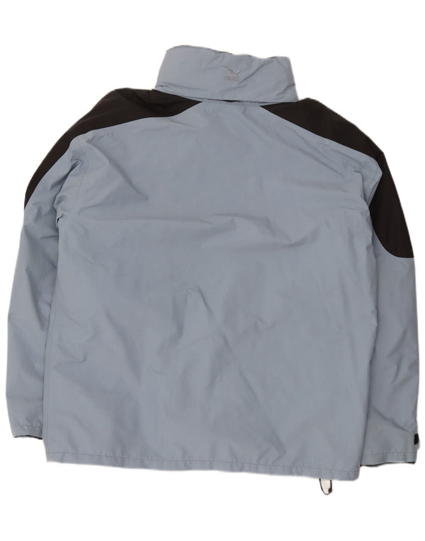 Мужская лыжная куртка SALEWA UK 42 XL, синяя, полиэстер с цветными блоками
