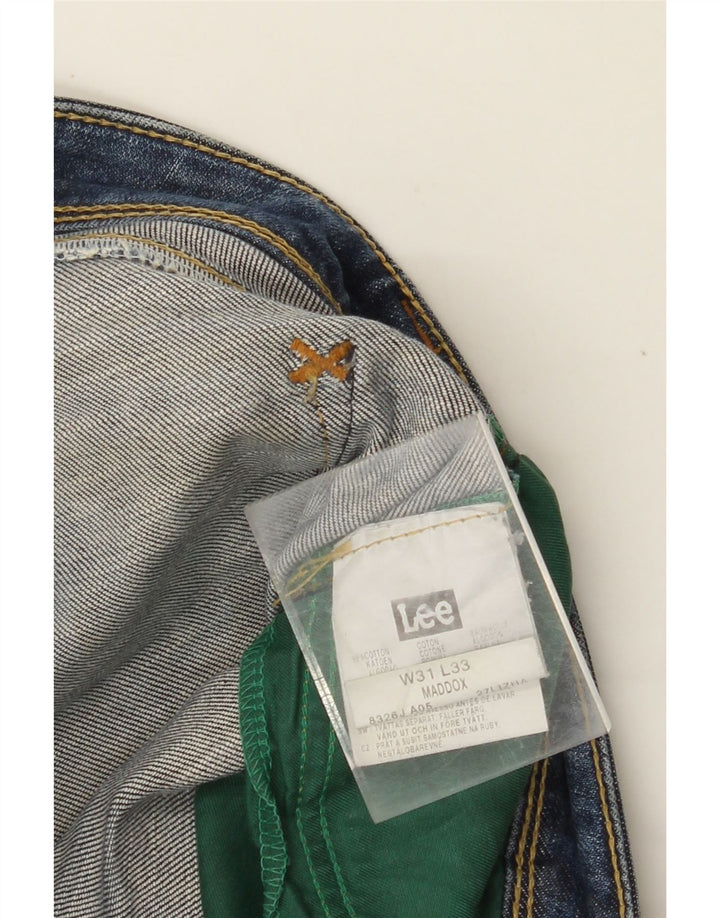 Женские прямые джинсы LEE Maddox W31 L33, синий хлопок