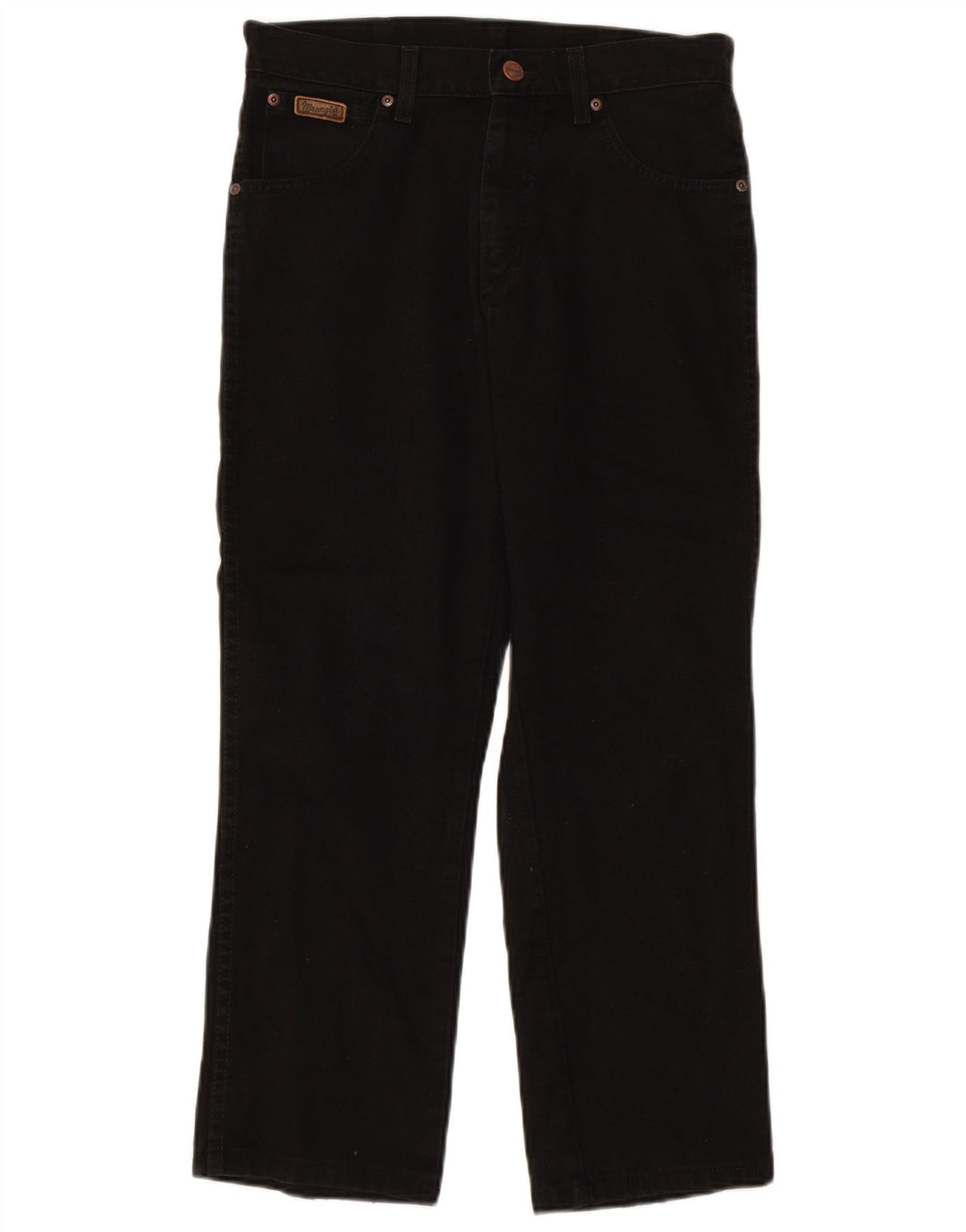 Мужские прямые джинсы WRANGLER Texas W30 L26, черный хлопок