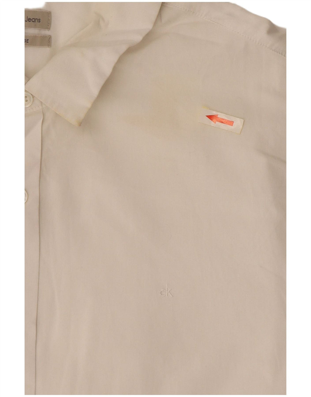 Мужская рубашка Calvin Klein Jeans XL, белый хлопок