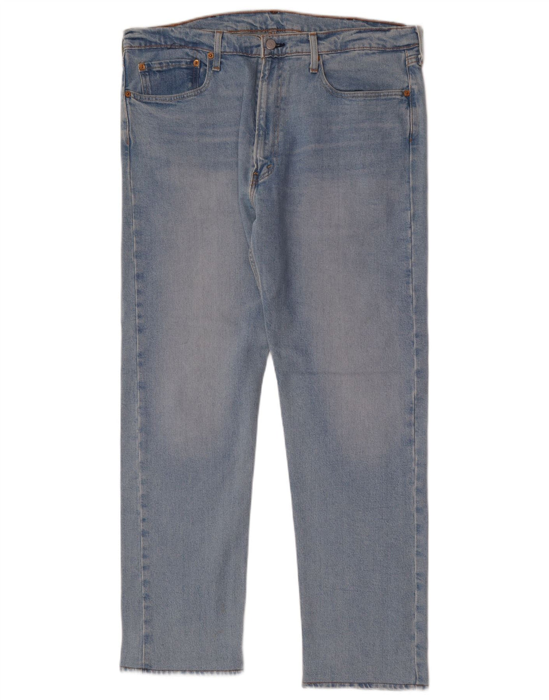 Мужские зауженные джинсы Levi's 502 W38 L31 синие, хлопок