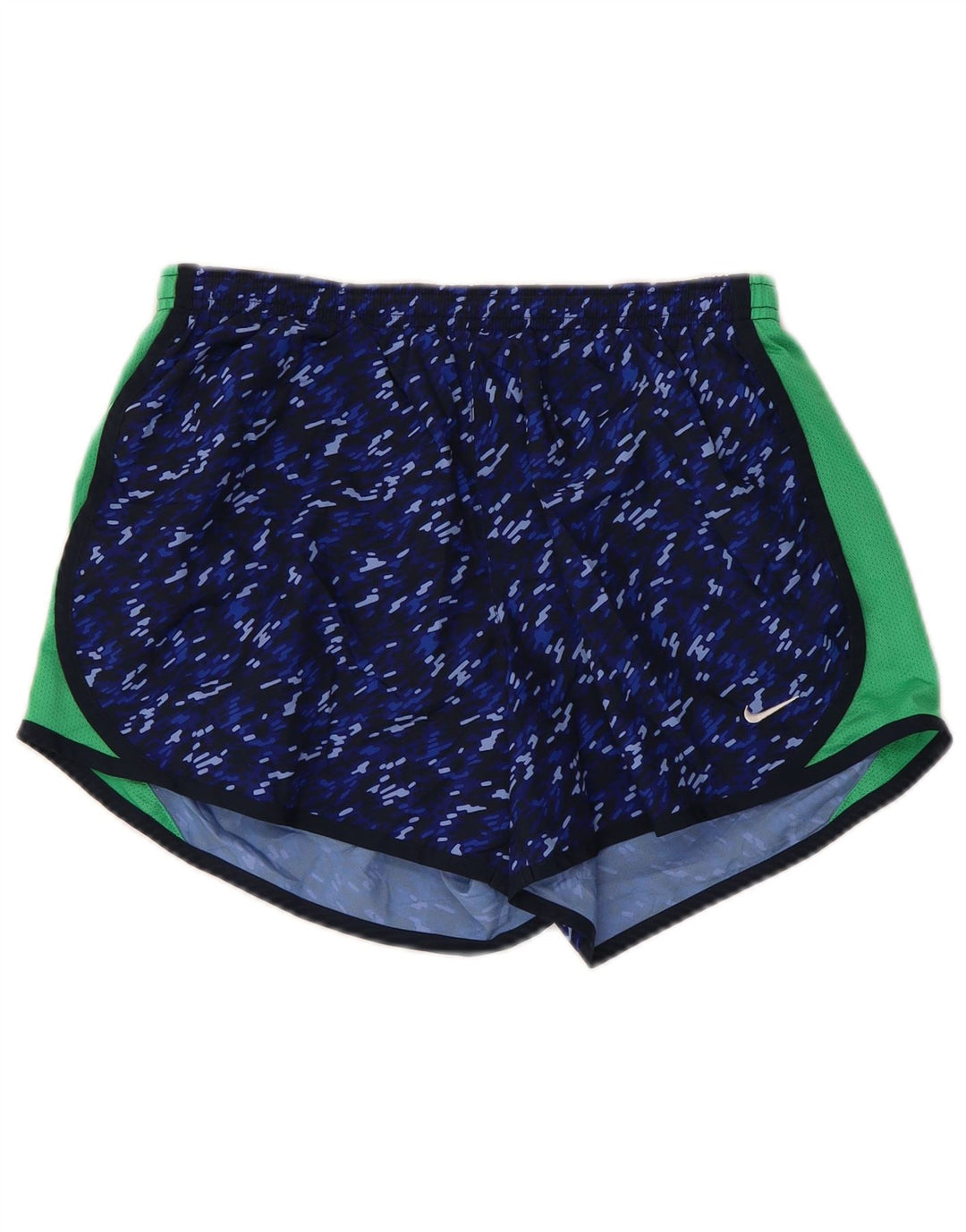 Женские спортивные шорты NIKE Dri Fit UK 18 XL, темно-синие, полиэстер с цветными блоками