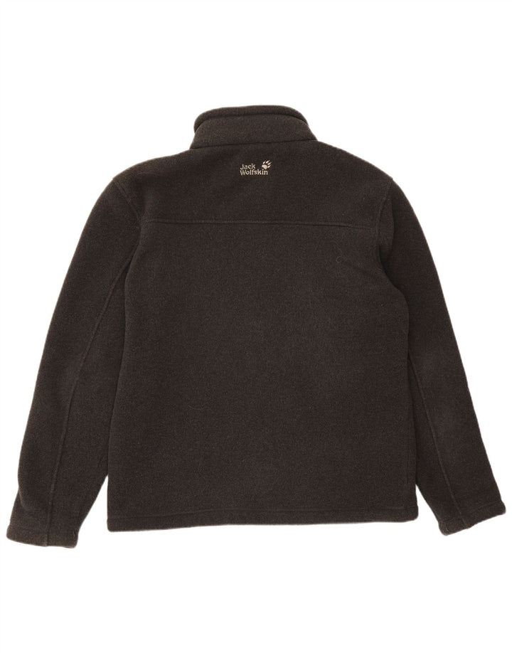 Мужская флисовая куртка JACK WOLFSKIN UK 40/42, большой серый полиэстер