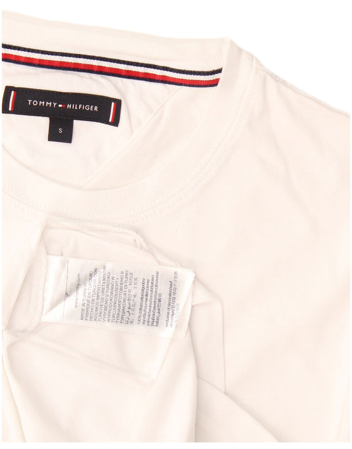 Мужская футболка Tommy Hilfiger, маленький белый хлопок