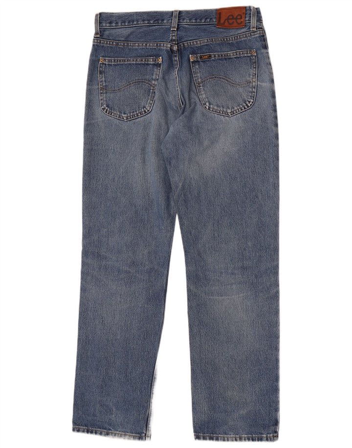 Мужские прямые джинсы Lee Brooklyn W34 L32, синий хлопок