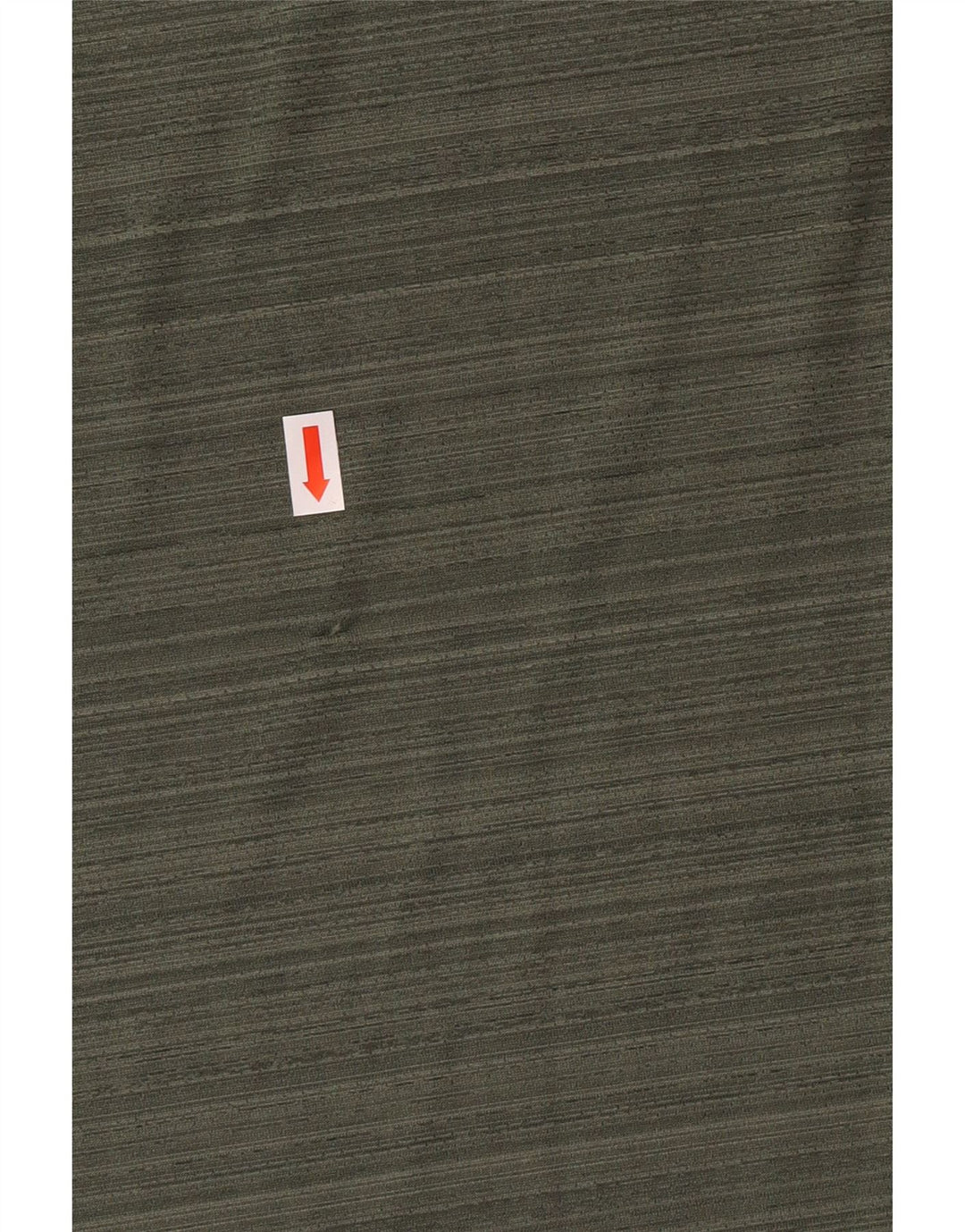 Мужская футболка Nike Dri Fit из полиэстера с большой зеленой полоской