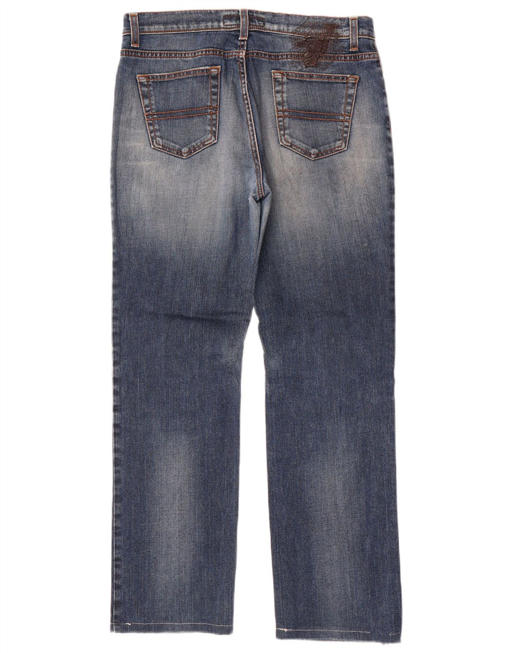 Женские прямые джинсы Trussardi W29 L29, синий хлопок