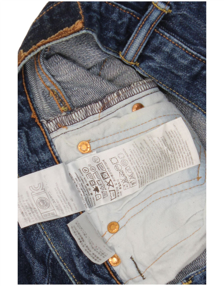 Мужские прямые джинсы Levi's W28 L32 темно-синие, хлопок