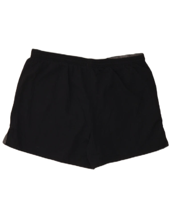 Мужские спортивные шорты UNDER ARMOR, большие черные, полиэстер