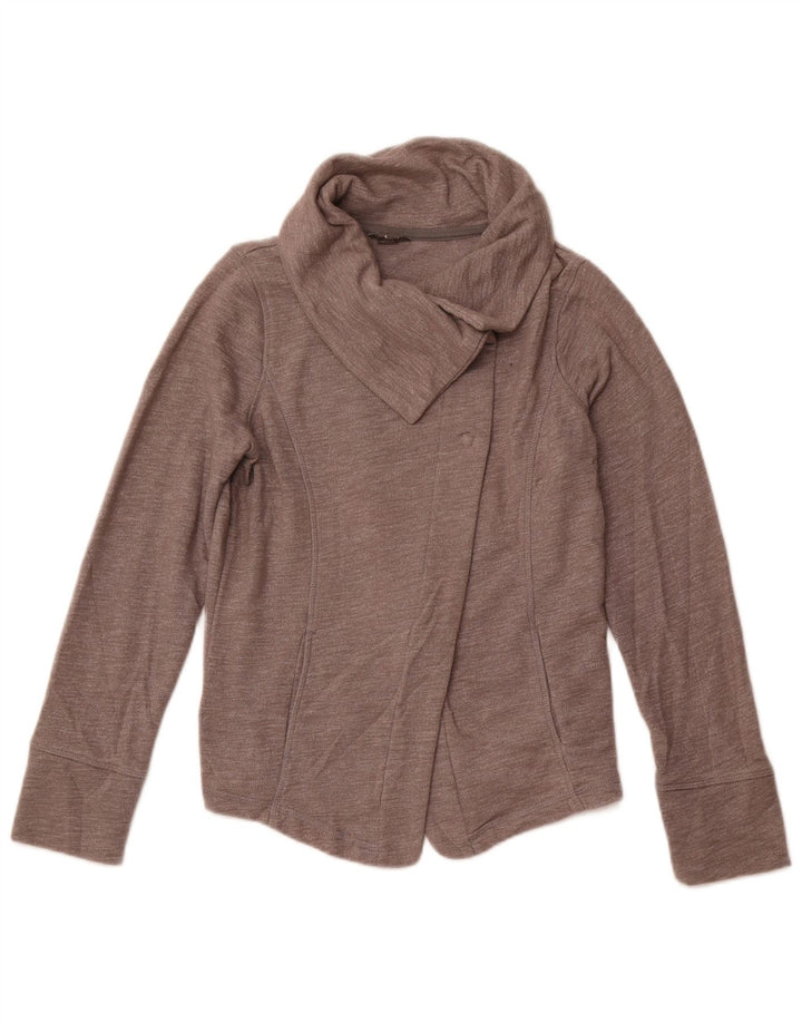 Женский кардиган EDDIE BAUER, свитер UK 10, маленький, серый, хлопок