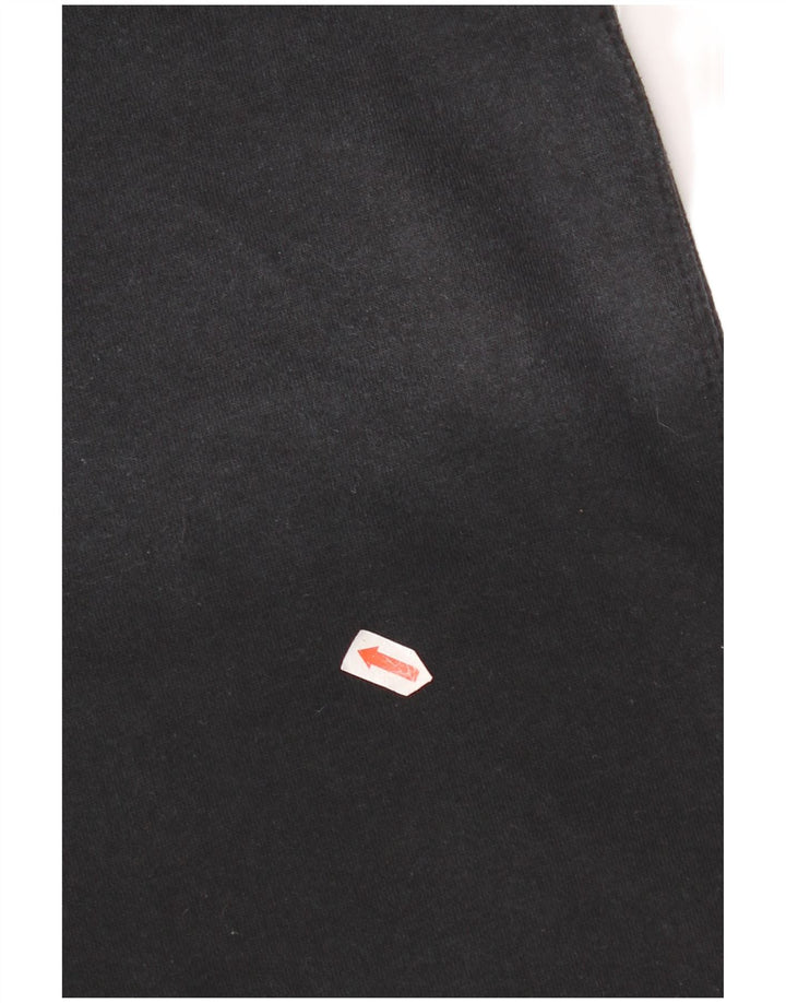 Мужские спортивные брюки Reebok, джоггеры, средний черный, полиэстер