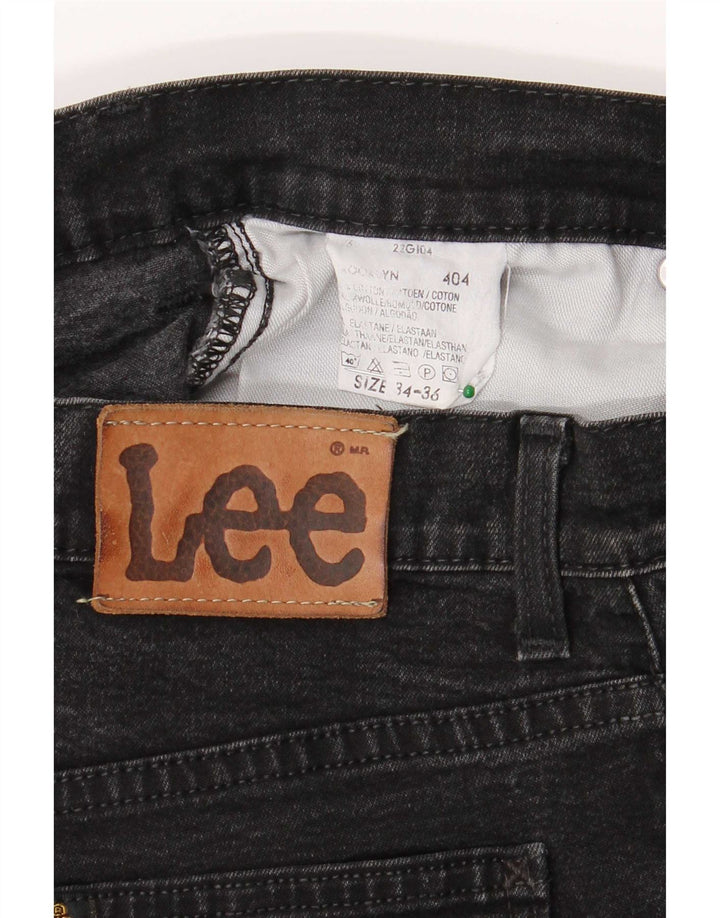 Женские прямые джинсы Lee Brooklyn W34 L36, черный хлопок