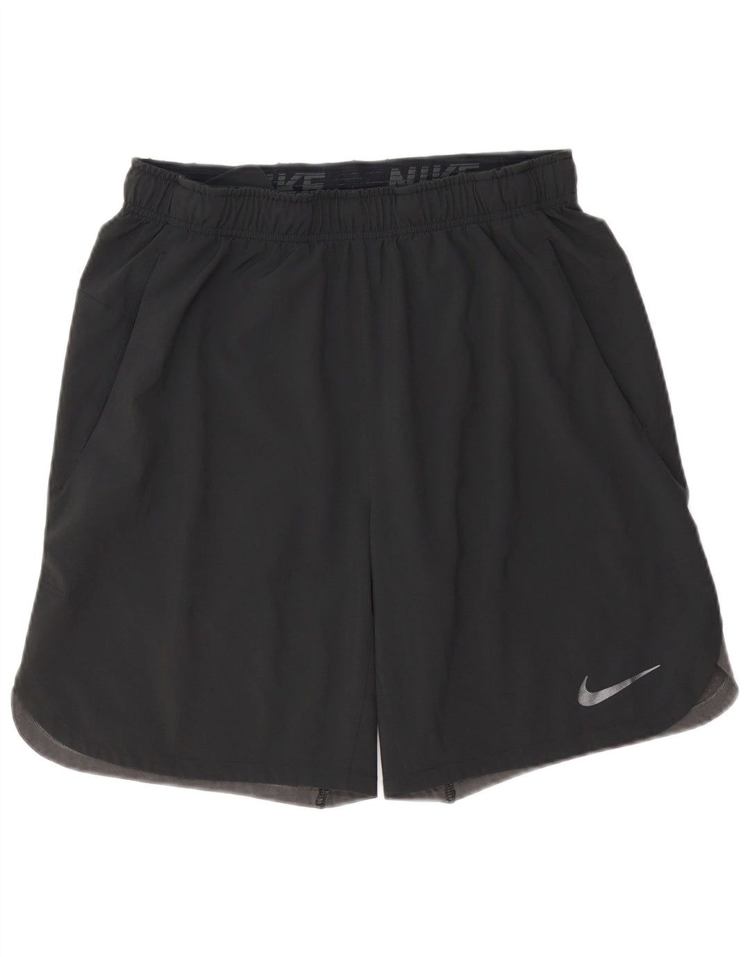 Мужские спортивные шорты Nike Dri Fit, средние черные