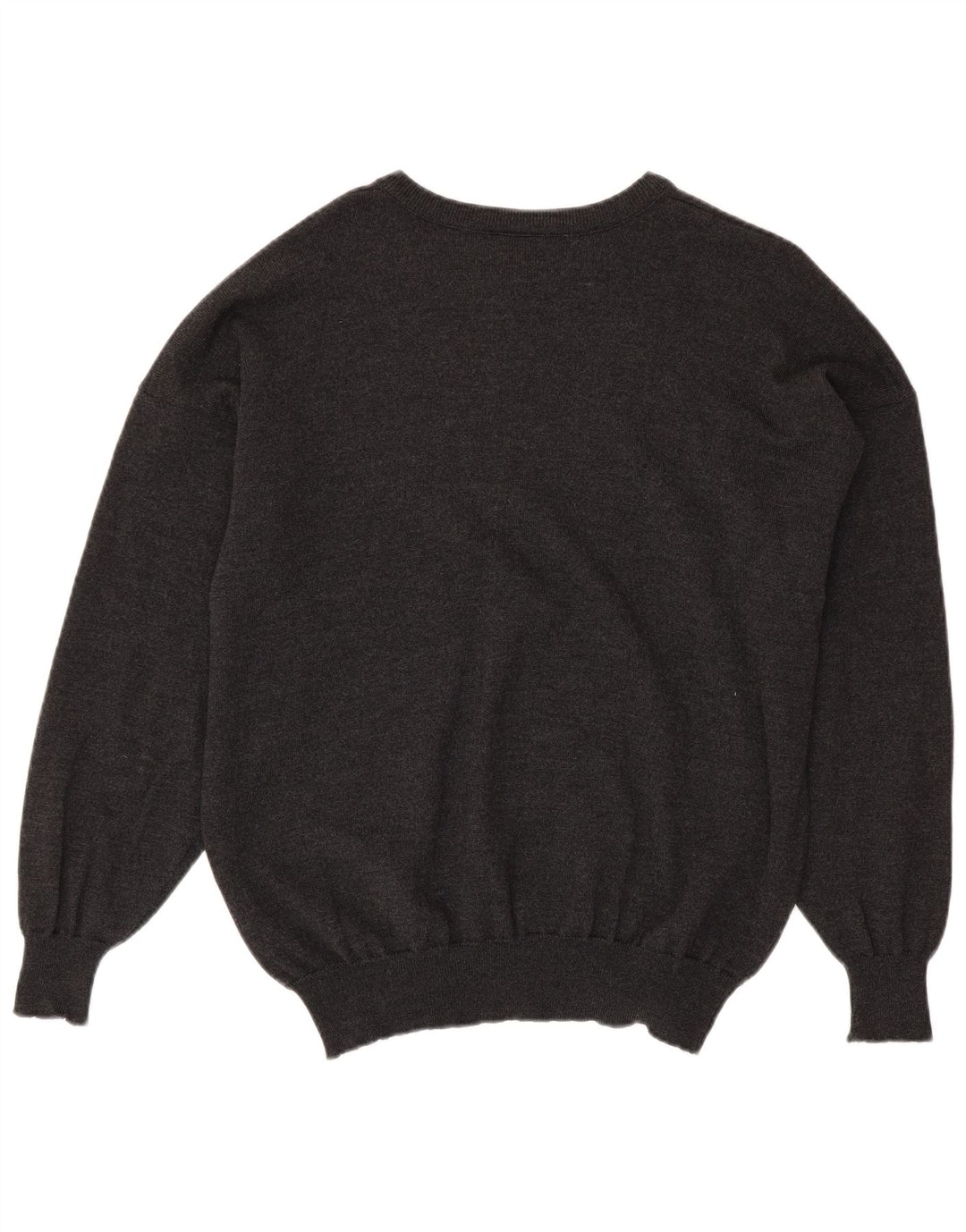 Мужской джемпер с вырезом «лодочка» LACOSTE, размер 8, 3XL, серый, шерсть