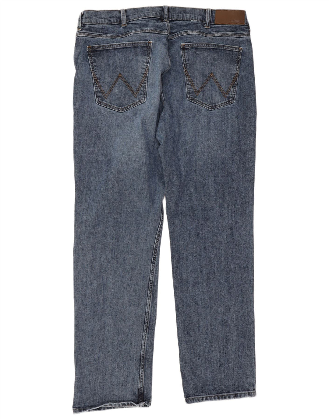 Мужские обычные прямые джинсы Wrangler W38 L32, синий хлопок