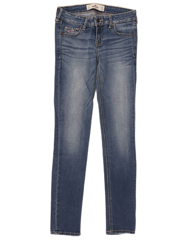 Женские джинсы скинни Hollister W25 L29 синие