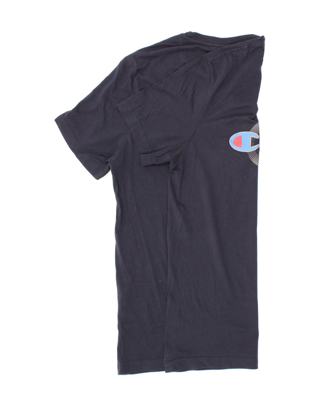 CHAMPION Mens Graphic T-Shirt Top XL Navy Blue Vintage Champion and Second-Hand Champion from Messina Hembry 