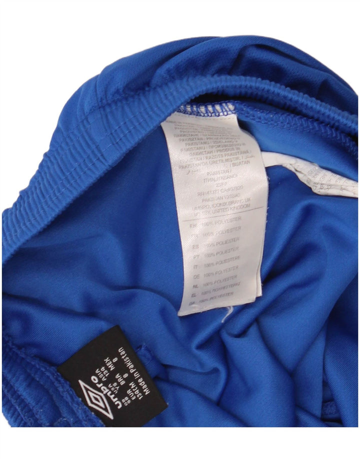 UMBRO Спортивные шорты для мальчиков 8-9 лет, маленькие синие, полиэстер