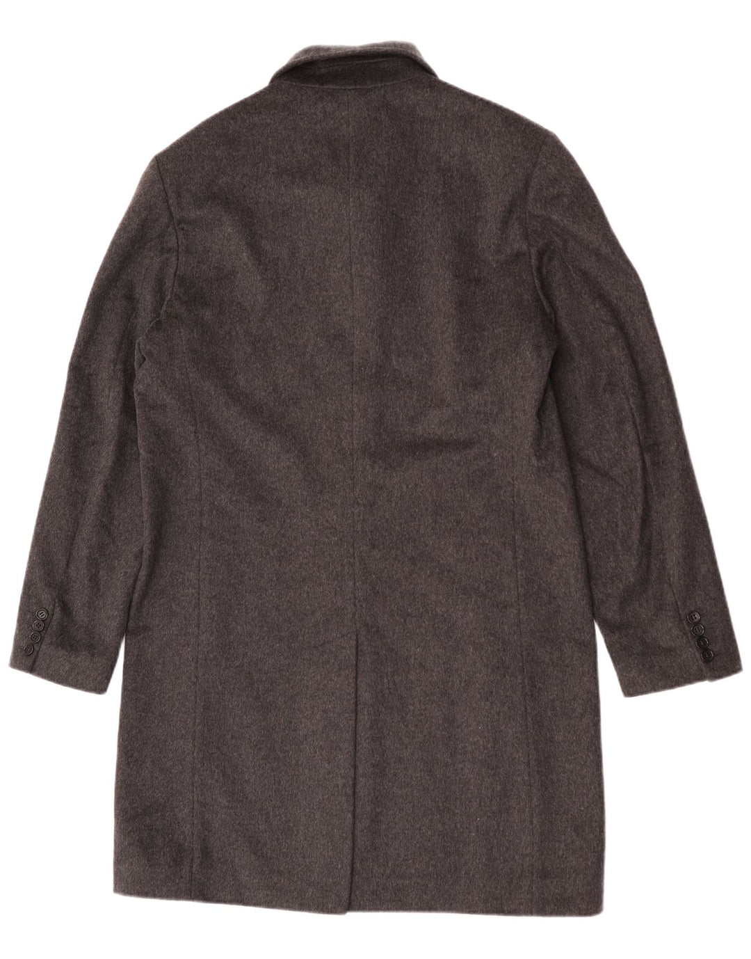 Мужское пальто Benetton IT 50 Large Серое Шерстяное