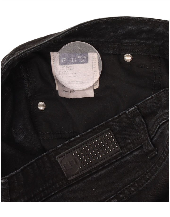 Женские узкие джинсы Trussardi W31 L33, черный хлопок