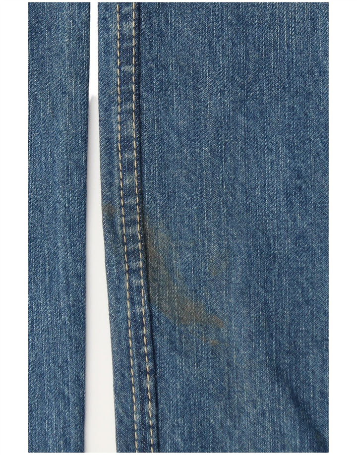Мужские прямые джинсы Marks & Spencer Blue Harbour W32 L31, синий хлопок