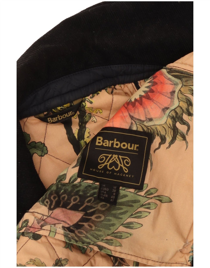 Женская стеганая куртка Barbour UK 12 Medium Navy Blue