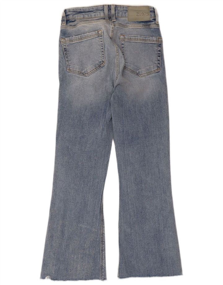 Женские расклешенные джинсы Zara EU 34 2XS W24 L24 синие