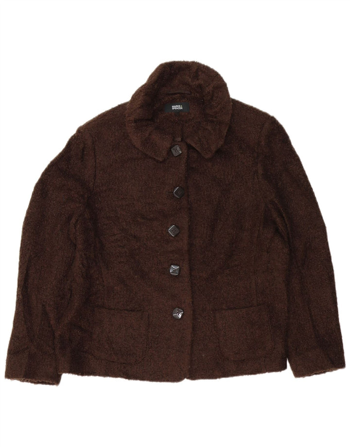 Женский кардиган Marks & Spencer UK 18 XL Коричневый акрил