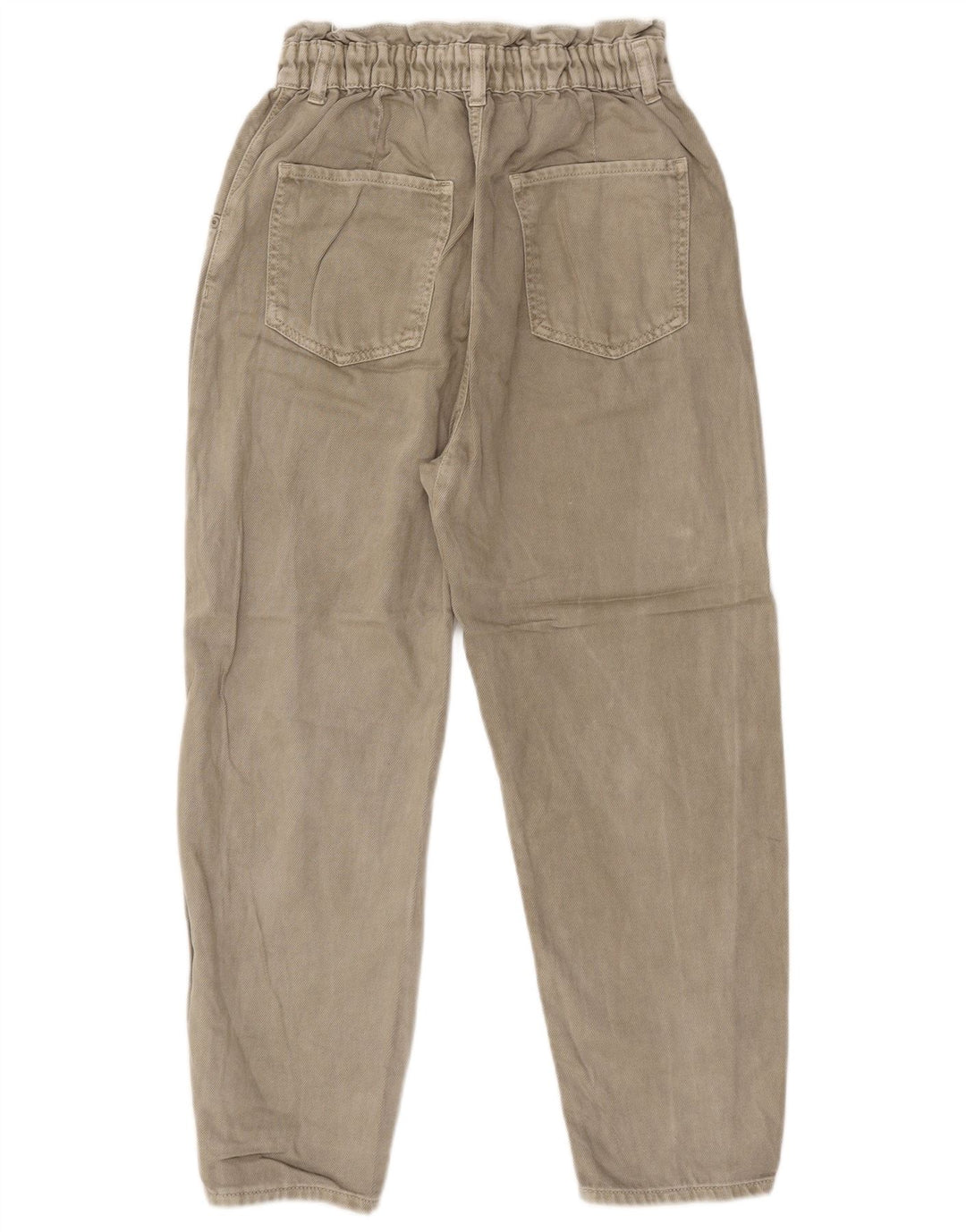 Женские зауженные джинсы Zara EU 38 Small W28 L25 Бежевые