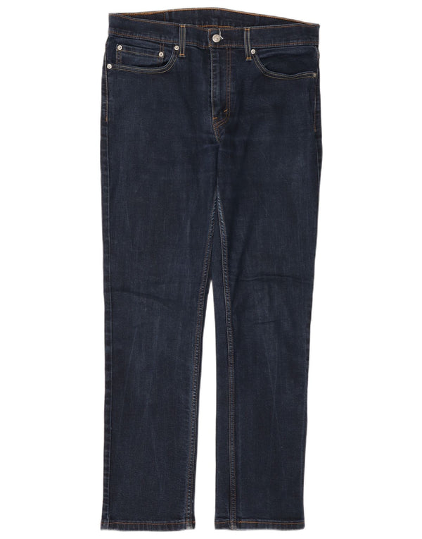 Мужские джинсы LEVI'S 511 Slim W34 L32 Темно-синие, хлопок