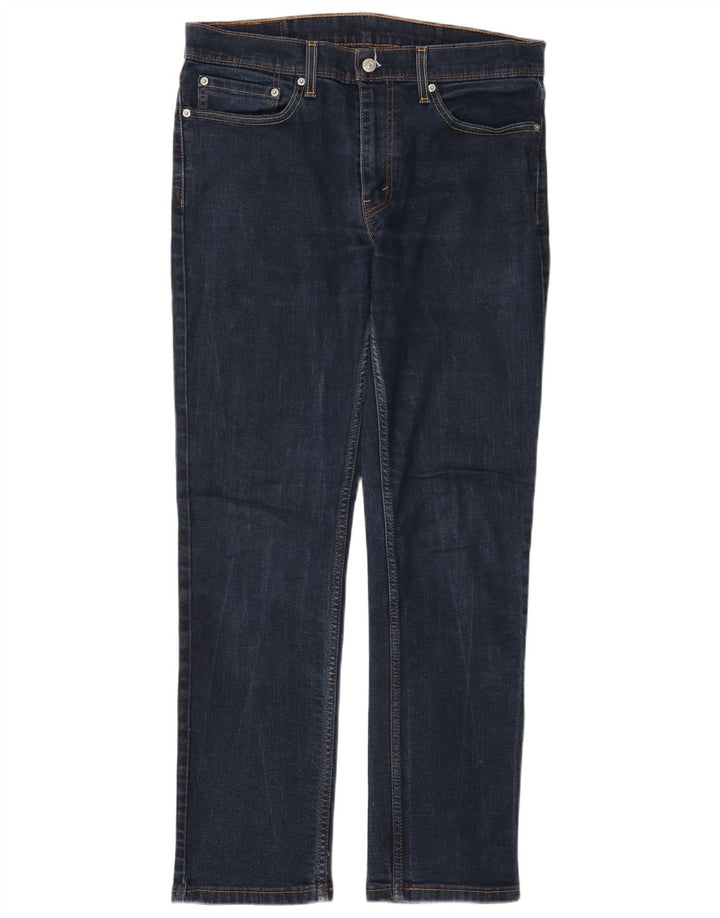 Мужские джинсы LEVI'S 511 Slim W34 L32 Темно-синие, хлопок