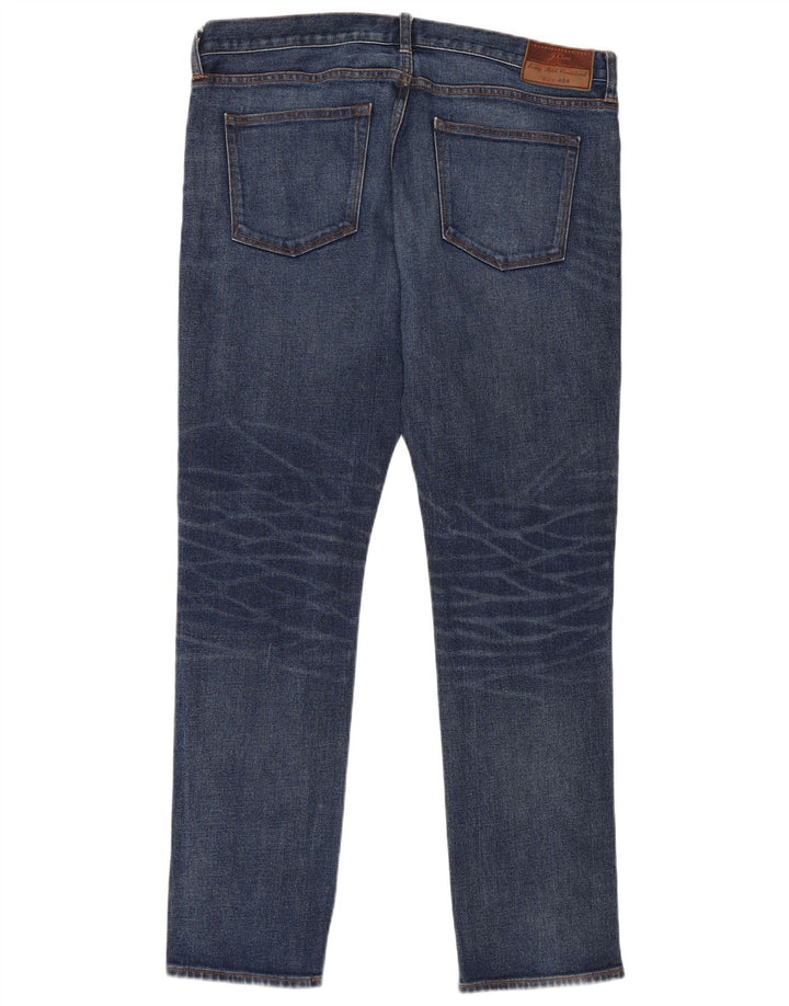 Мужские узкие джинсы J. Crew W36 L32, темно-синий хлопок