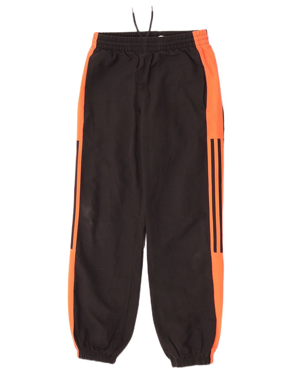 Спортивный костюм ADIDAS для мальчиков Брюки Джоггеры 11-12 лет Черный Цветной блок