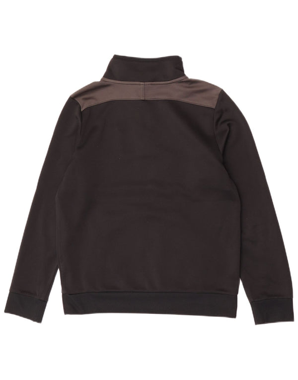 Джемпер со стандартным графическим рисунком для мальчиков Nike, 13–14 лет, XL, черный