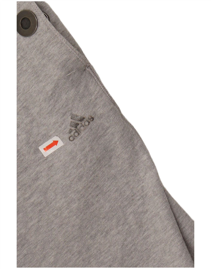 Женские спортивные брюки ADIDAS Joggers UK 16, большой серый хлопок с крапинками