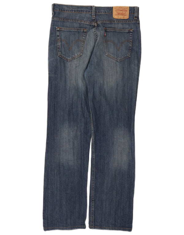Мужские прямые джинсы Levi's 752 W33 L31 синие, хлопок