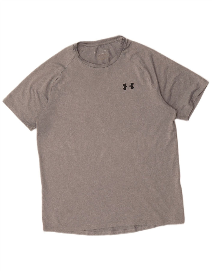 Мужская футболка Under Armour Top среднего серого цвета