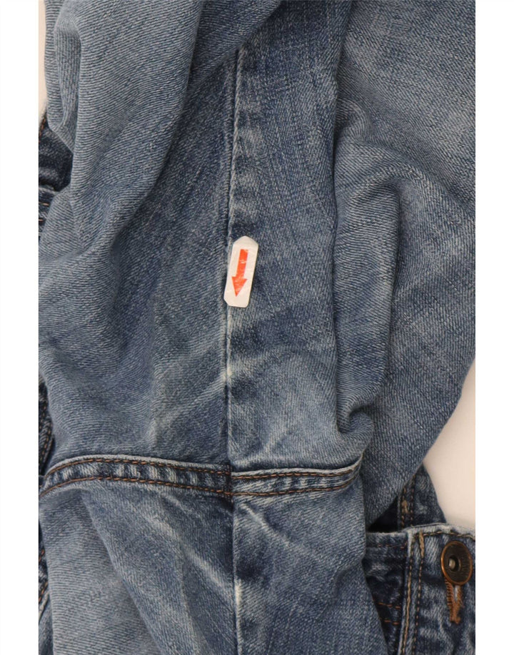Мужские прямые джинсы Wrangler Clyde W36 L30, синий хлопок